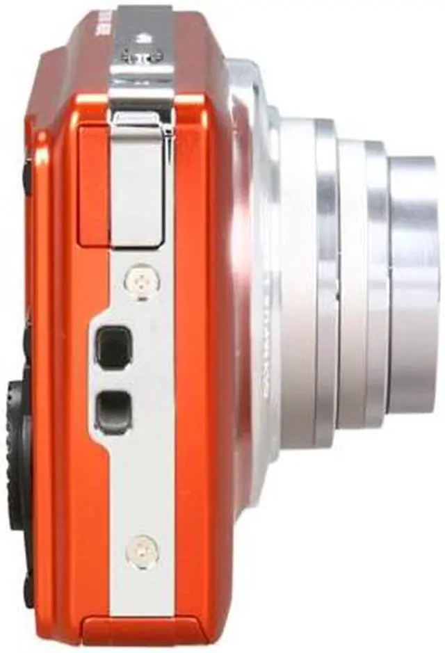 Alt view image 5 of 8 - OLYMPUS Stylus 7030 Orange 14 MP 7X Optical Zoom 28mm Wide Angle Digital Camera