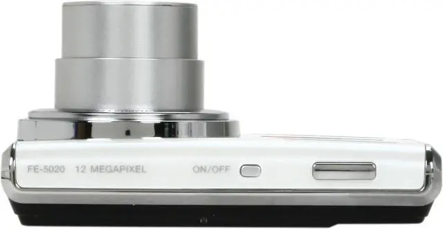 Alt view image 6 of 8 - OLYMPUS FE-5020 White 12 MP 5X Optical Zoom 24mm Wide Angle Digital Camera