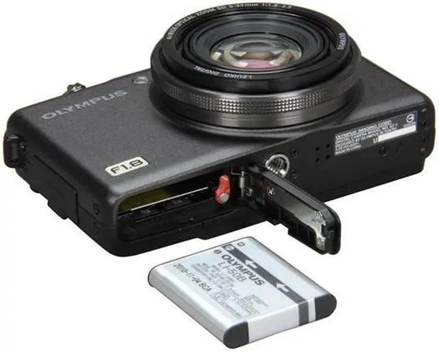 Alt view image 8 of 9 - OLYMPUS XZ-1 Black 10.0 MP 4X Optical Zoom Digital Camera