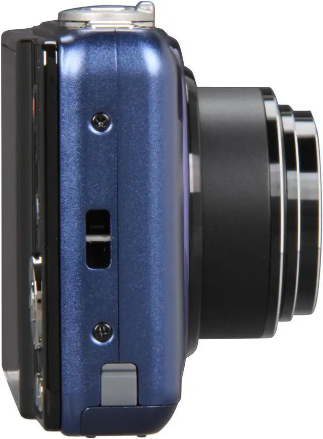 Alt view image 5 of 8 - OLYMPUS VR-320 Blue 14 MP 24mm Wide Angle Digital Camera