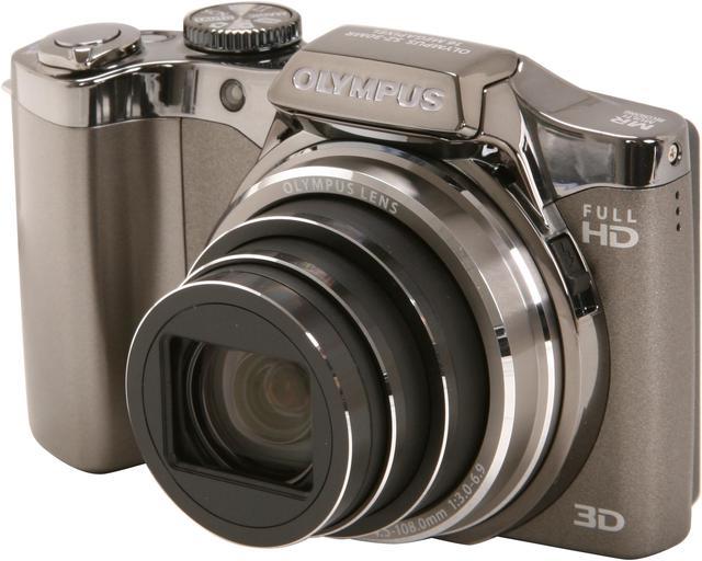 OLYMPUS SZ-30MR Silver 16 MP 25mm Wide Angle Digital Camera