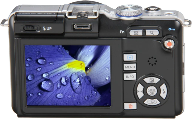 OLYMPUS PEN E-PL1 Black 12.3 MP 2.7" 230k LCD Digital Camera w/ 14-42mm ...