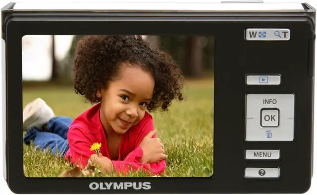 Alt view image 4 of 8 - OLYMPUS FE-4030 Gray 14 MP 4X Optical Zoom 26mm Wide Angle Digital Camera