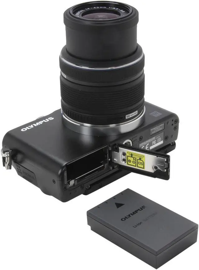 Alt view image 7 of 9 - Olympus PEN E-PL3 Black 12.3MP Digital Camera with 14-42mm Lens