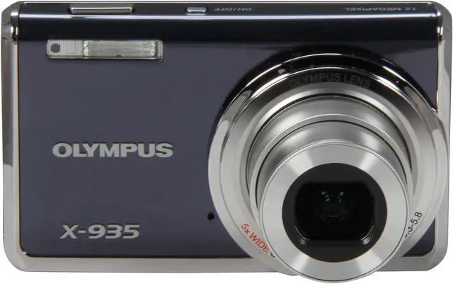 Alt view image 2 of 8 - OLYMPUS X-935 Gray 12 MP 5X Optical Zoom 24mm Wide Angle Digital Camera