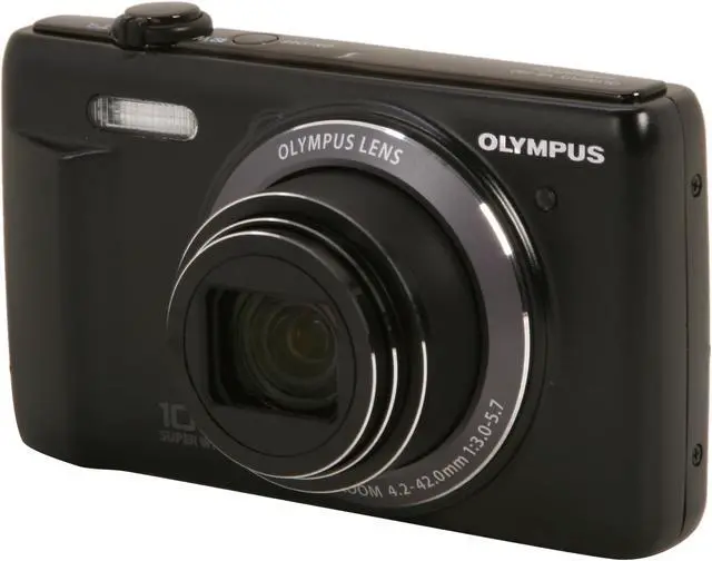 Main image of Olympus VR-340 Black 16MP Digital Camera with 10x Optical Zoom