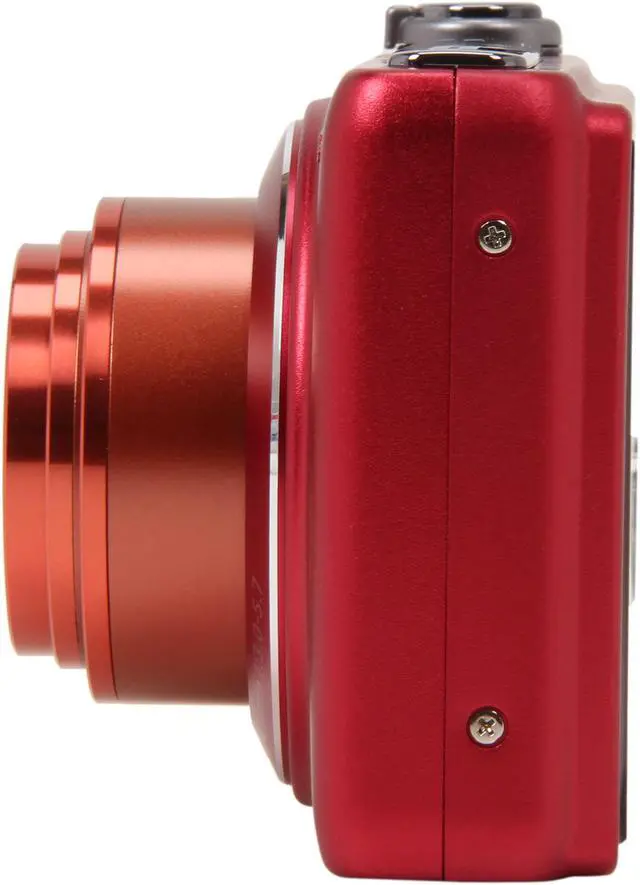 Alt view image 5 of 8 - Olympus VR-340 Red 16MP Digital Camera With 10x Optical Zoom