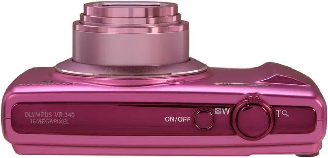Alt view image 6 of 8 - Olympus VR-340 Purple 16MP Digital Camera With 10x Optical Zoom