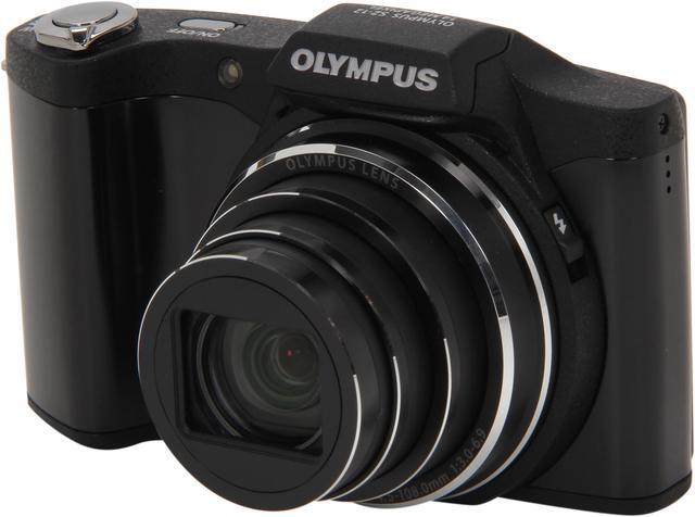 Main image of OLYMPUS SZ-12 Black 14 MP 24X Optical Zoom 25mm Wide Angle Digital Camera HDTV Output