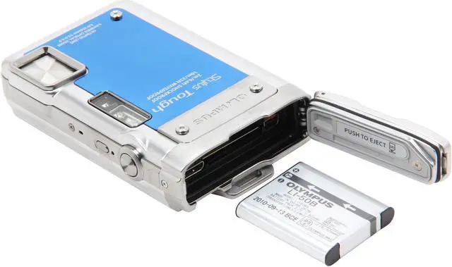 Alt view image 8 of 9 - OLYMPUS Stylus Tough 8010 Blue 14MP Waterproof Action Camera