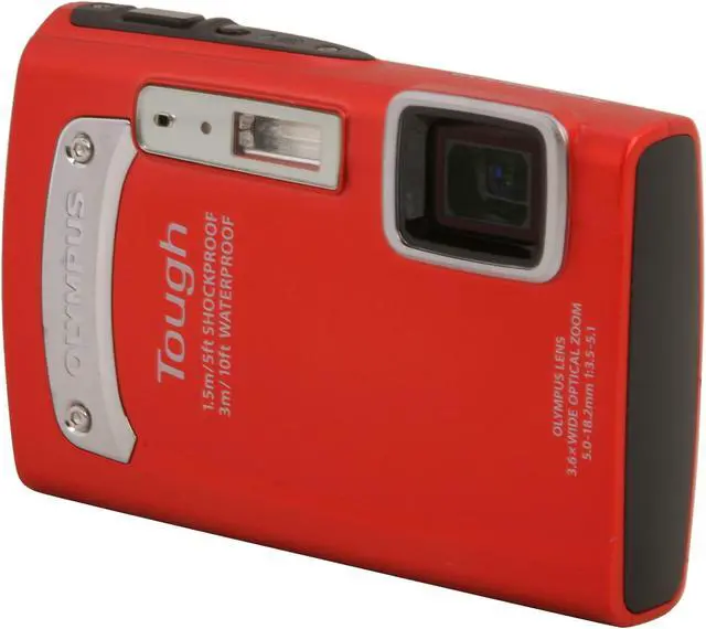 Main image of OLYMPUS TG-320 V104080RU000 Red 14 MP 2.7" 230K Action Camera