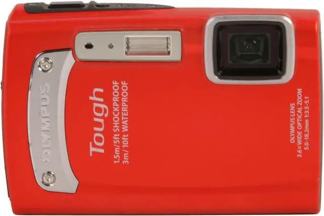 Alt view image 2 of 8 - OLYMPUS TG-320 V104080RU000 Red 14 MP 2.7" 230K Action Camera