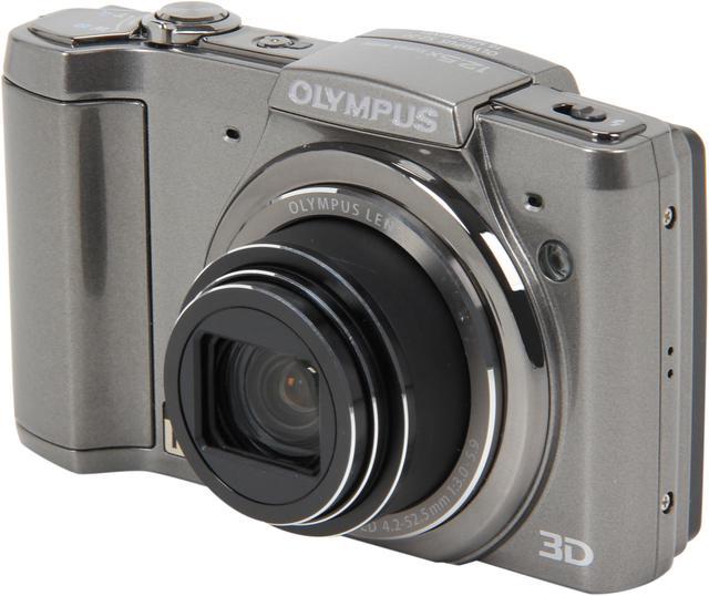 Refurbished: OLYMPUS SZ-20 Silver 16 MP 24mm Wide Angle