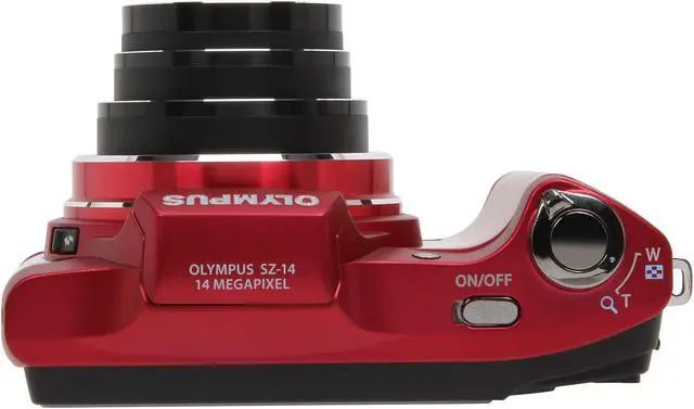 Alt view image 6 of 9 - OLYMPUS Stylus SZ-14 Red 14 MP 24X Optical Zoom Digital Camera