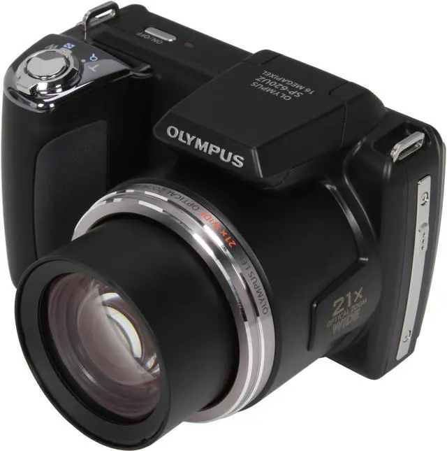 Main image of OLYMPUS SP-620UZ Black 16 MP 21X Optical Zoom 25mm Wide Angle Digital Camera HDTV Output