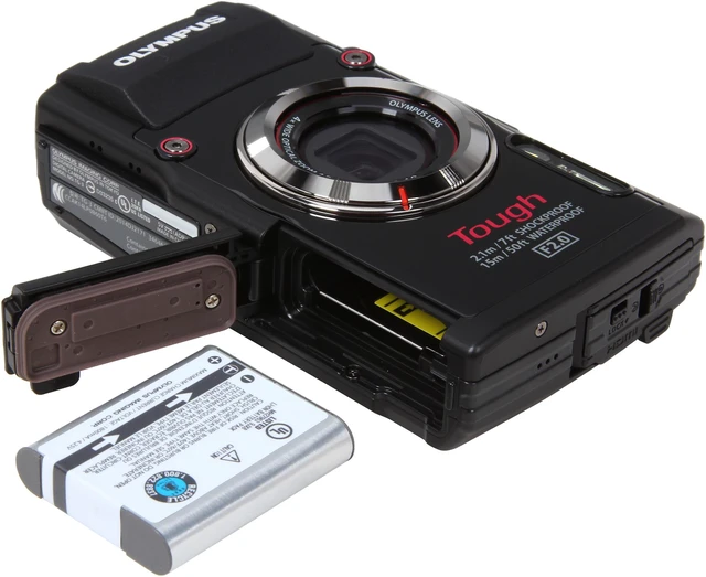Alt view image 7 of 8 - OLYMPUS TOUGH TG-3 V104140BU000 Black 16MP 3.0" 460K Action Camera