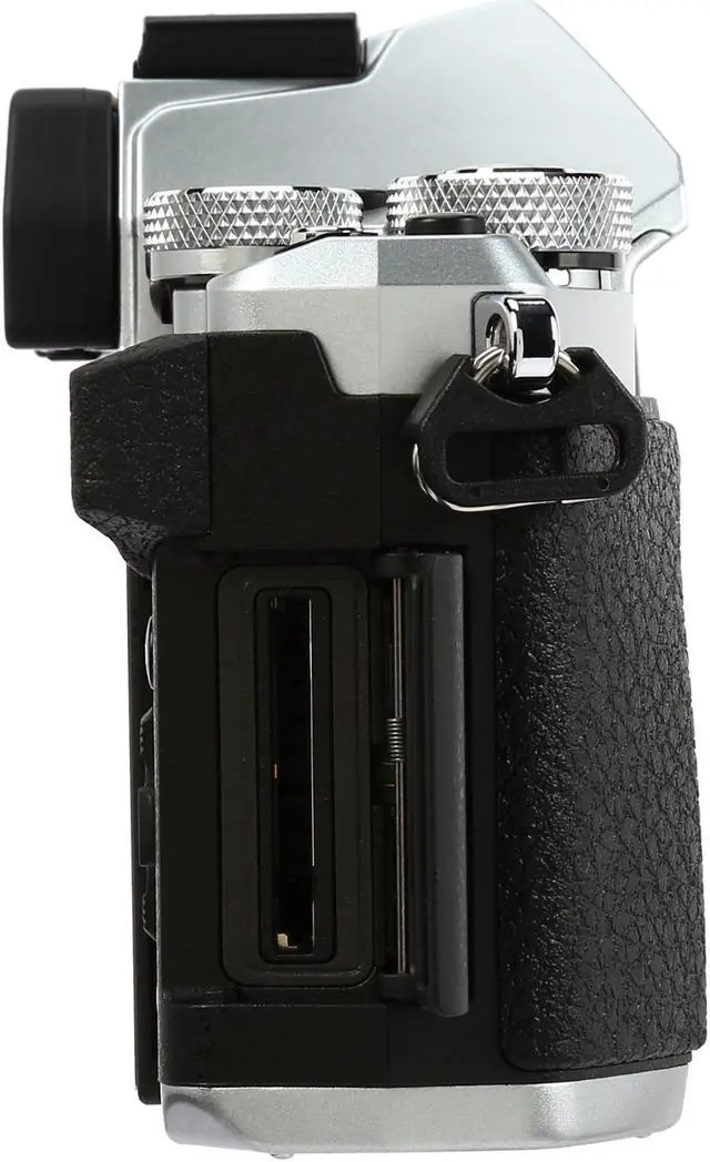 Alt view image 3 of 10 - OLYMPUS OM-D E-M5 Mark II V207040SU000 Silver 16.1 MP 3.0" LCD Mirrorless Micro Four Thirds Digital Camera (Body)