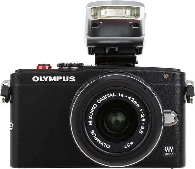 Alt view image 7 of 11 - OLYMPUS PEN E-PL6 V205051BU000 Black 16.1 MP 3.0" 460K LCD Interchangeable Lens System Camera with 14-42mm II Lens