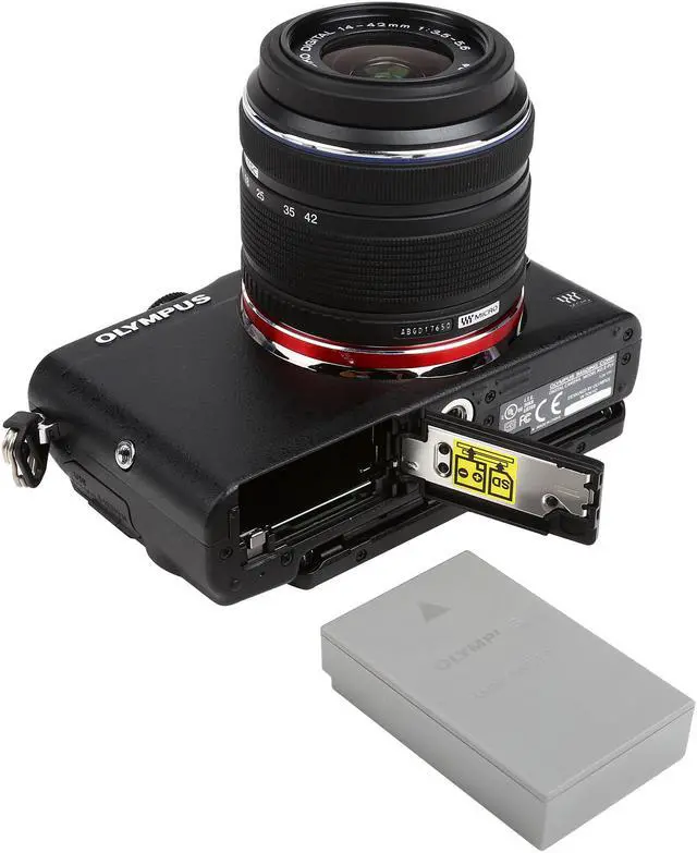 Alt view image 10 of 11 - OLYMPUS PEN E-PL6 V205051BU000 Black 16.1 MP 3.0" 460K LCD Interchangeable Lens System Camera with 14-42mm II Lens