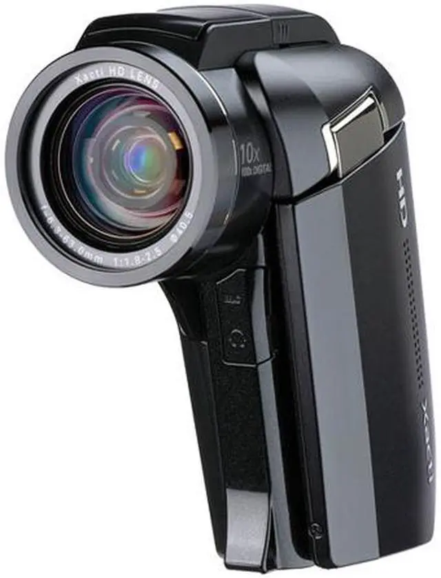 Alt view image 4 of 4 - SANYO VPC-HD1000 Black 4.0MP 2.7"230K 10X Optical Zoom High Definition Digital Movie Camera