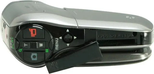 Alt view image 7 of 9 - SANYO Xacti VPC-CG9 Silver Approx. 9.1 MP 1/2.33" CMOS Sensor 2.5" 230K LCD 5x Optical Digital Movie Camera