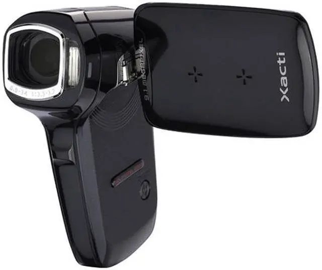 Alt view image 3 of 5 - SANYO Xacti VPC-CG9  Black 9.1MP 1/2.33" CMOS 2.5" 230K 5X  Optical Zoom Flash Memory Digital Movie Camera