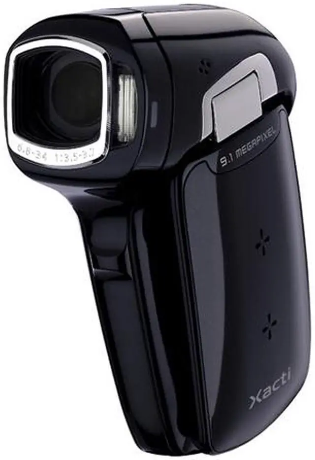 Alt view image 2 of 5 - SANYO Xacti VPC-CG9  Black 9.1MP 1/2.33" CMOS 2.5" 230K 5X  Optical Zoom Flash Memory Digital Movie Camera