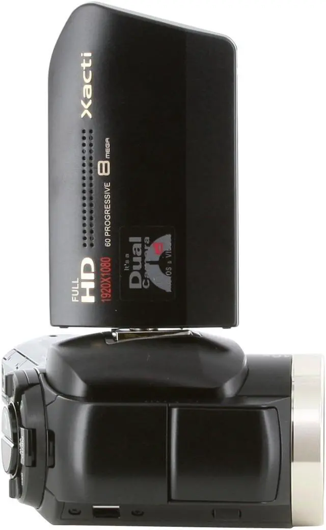 Alt view image 7 of 15 - SANYO Xacti VPC-HD2000 Black 1/2.5" CMOS 10x Optical Full HD Dual Camera -  International Model, no US Warranty. Covered only under Newegg's 30 Day Return Policy