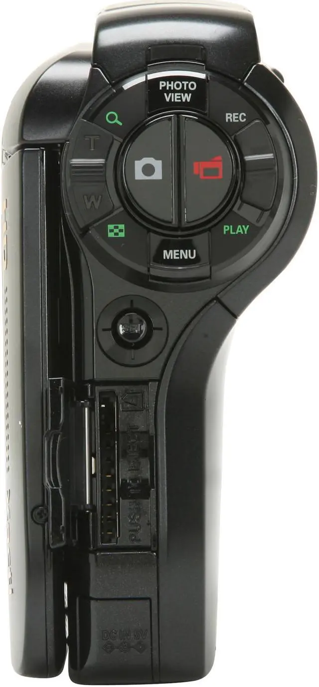 Alt view image 11 of 15 - SANYO Xacti VPC-HD2000 Black 1/2.5" CMOS 10x Optical Full HD Dual Camera -  International Model, no US Warranty. Covered only under Newegg's 30 Day Return Policy