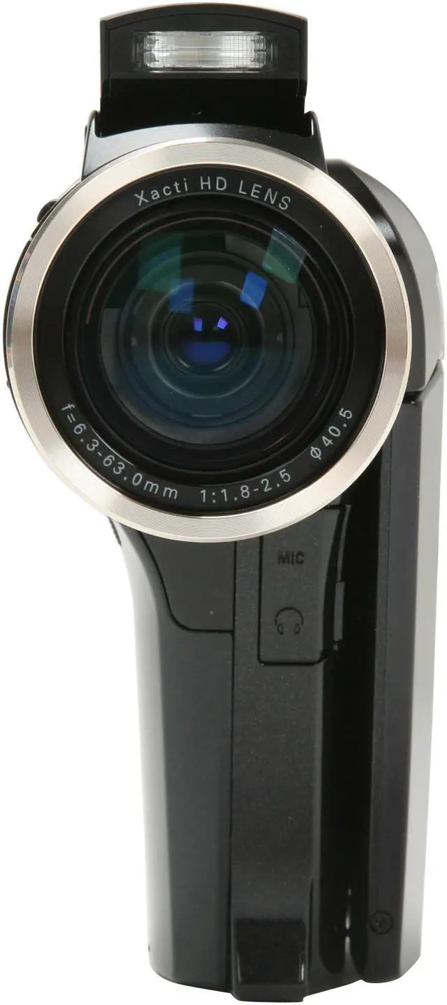 Alt view image 12 of 15 - SANYO Xacti VPC-HD2000 Black 1/2.5" CMOS 10x Optical Full HD Dual Camera -  International Model, no US Warranty. Covered only under Newegg's 30 Day Return Policy