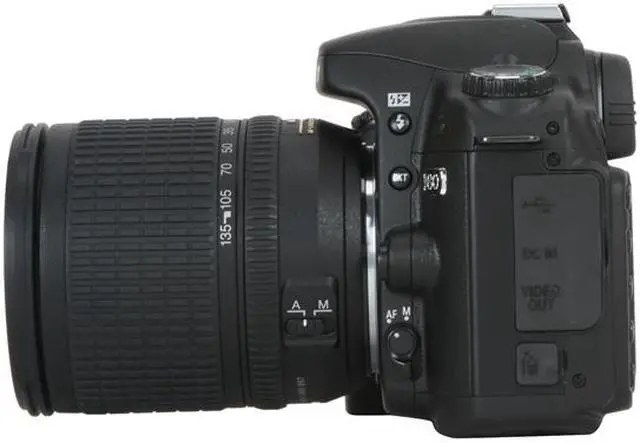 Alt view image 2 of 13 - Nikon D80 Black 10.2 MP Digital SLR Camera w/ AF-S DX Zoom-NIKKOR 18-135mm f/3.5-5.6G IF-ED Lens