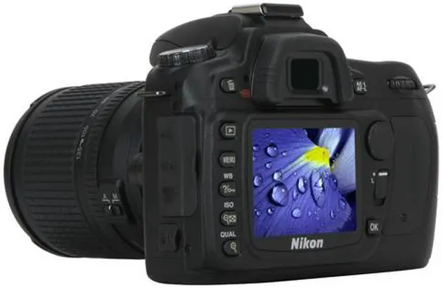 Alt view image 3 of 13 - Nikon D80 Black 10.2 MP Digital SLR Camera w/ AF-S DX Zoom-NIKKOR 18-135mm f/3.5-5.6G IF-ED Lens