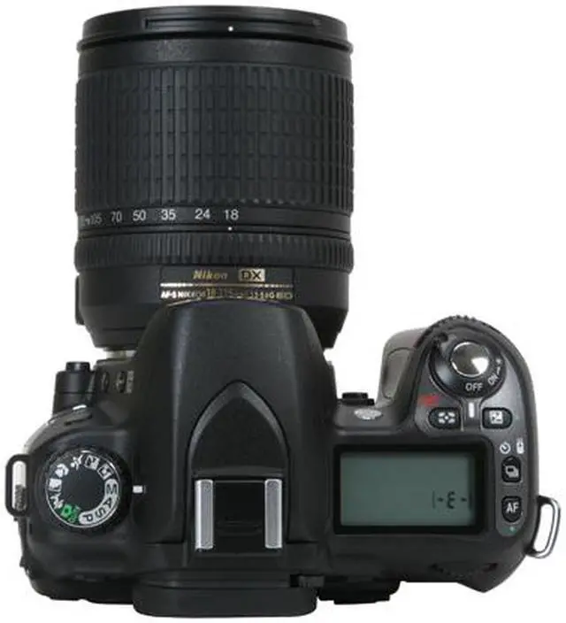 Alt view image 10 of 13 - Nikon D80 Black 10.2 MP Digital SLR Camera w/ AF-S DX Zoom-NIKKOR 18-135mm f/3.5-5.6G IF-ED Lens