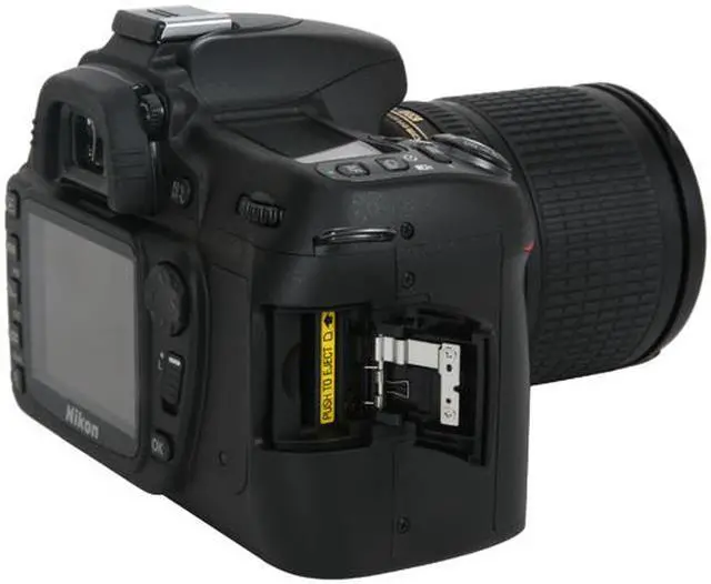 Alt view image 11 of 13 - Nikon D80 Black 10.2 MP Digital SLR Camera w/ AF-S DX Zoom-NIKKOR 18-135mm f/3.5-5.6G IF-ED Lens