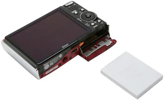 Alt view image 11 of 12 - Nikon CoolPix S50 Red 7.2 MP 3X Optical Zoom Digital Camera