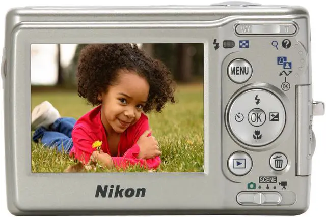 Alt view image 4 of 13 - Nikon CoolPix L11 Gray 6.0 MP 3X Optical Zoom Digital Camera