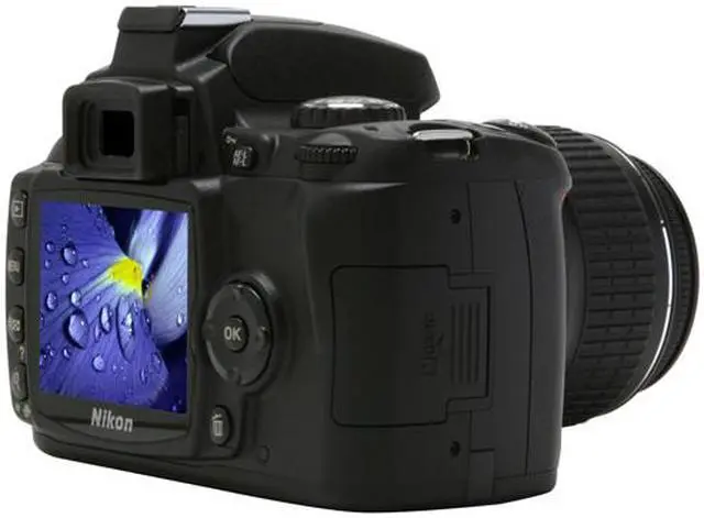 Alt view image 5 of 13 - Nikon D40x Black 10.2 MP Digital SLR Camera w/ AF-S DX Zoom- NIKKOR 18-55mm f/3.5-5.6G ED II Lens