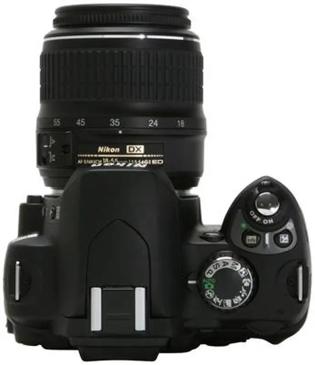 Alt view image 10 of 13 - Nikon D40x Black 10.2 MP Digital SLR Camera w/ AF-S DX Zoom- NIKKOR 18-55mm f/3.5-5.6G ED II Lens