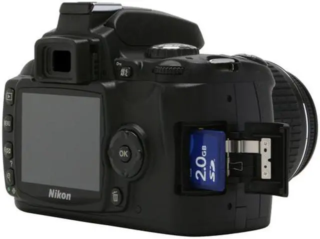 Alt view image 11 of 13 - Nikon D40x Black 10.2 MP Digital SLR Camera w/ AF-S DX Zoom- NIKKOR 18-55mm f/3.5-5.6G ED II Lens