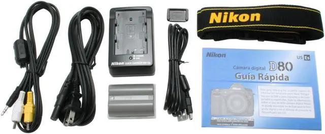 Alt view image 13 of 15 - Nikon D80 Black 10.2 MP Digital SLR Camera - Body Only