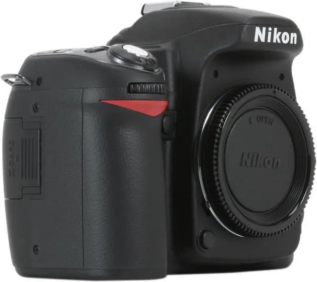 Alt view image 7 of 15 - Nikon D80 Black 10.2 MP Digital SLR Camera - Body Only