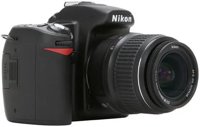 Alt view image 7 of 13 - Nikon D80 Black 10.2 MP Digital SLR Camera w/ AF-S DX Zoom-NIKKOR 18-55mm f/3.5-5.6G ED II Lens