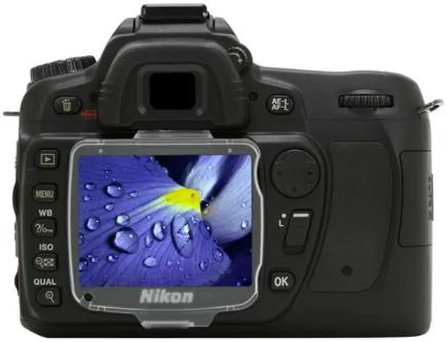 Alt view image 4 of 13 - Nikon D80 Black 10.2 MP Digital SLR Camera w/ AF-S DX Zoom-NIKKOR 18-55mm f/3.5-5.6G ED II Lens