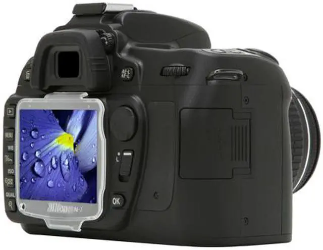 Alt view image 5 of 13 - Nikon D80 Black 10.2 MP Digital SLR Camera w/ AF-S DX Zoom-NIKKOR 18-55mm f/3.5-5.6G ED II Lens