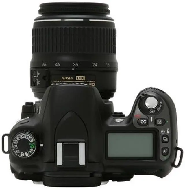 Alt view image 10 of 13 - Nikon D80 Black 10.2 MP Digital SLR Camera w/ AF-S DX Zoom-NIKKOR 18-55mm f/3.5-5.6G ED II Lens