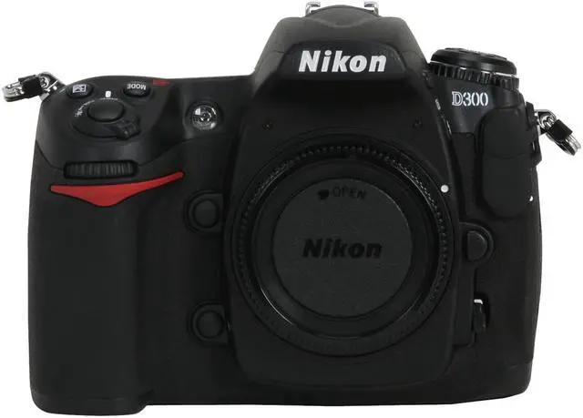 Main image of Nikon D300 Black 12.3 MP Digital SLR Camera - Body Only