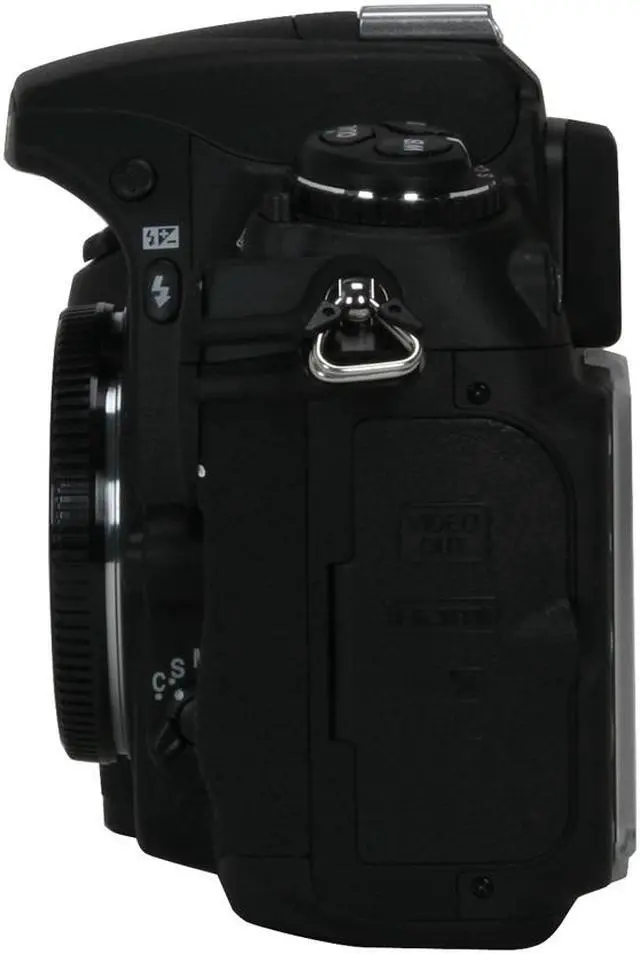 Alt view image 3 of 14 - Nikon D300 Black 12.3 MP Digital SLR Camera - Body Only