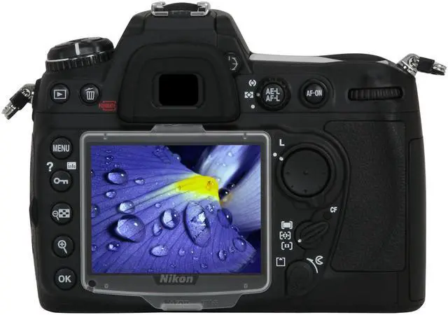 Alt view image 5 of 14 - Nikon D300 Black 12.3 MP Digital SLR Camera - Body Only