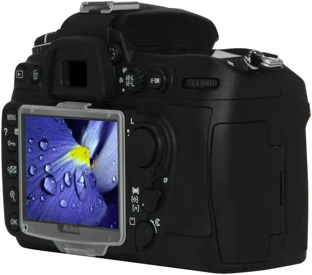 Alt view image 6 of 14 - Nikon D300 Black 12.3 MP Digital SLR Camera - Body Only