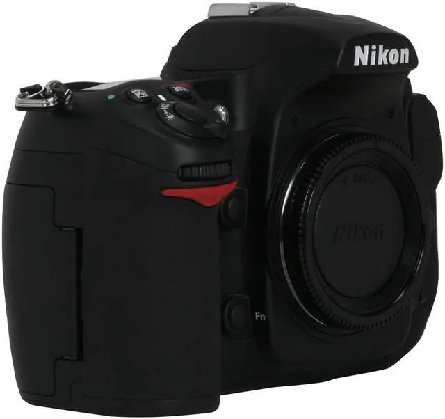 Alt view image 8 of 14 - Nikon D300 Black 12.3 MP Digital SLR Camera - Body Only